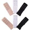 6 Pièces SoutienGorge Extender Bra Extender SoutienGorge Extension Blanc,Noir,abricot