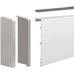 Bandeau Avec Embouts Pour Système SLID'UP 190 Pour Porte Jusqu'à 25 Mm - 2 M