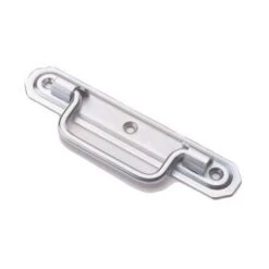 Poignée à Arrêt Platine Emboutie MONIN Acier Zingué - 140x26 Mm - 7350-733030