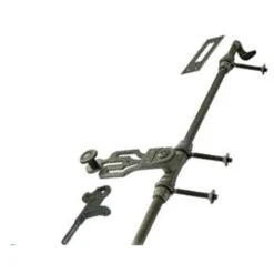 Tringle De Croisée 2500 Mm TORBEL Crochet De 32 - Noir Cataphorèse - 590324