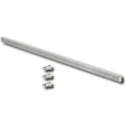 Crémaillère Acier Galvanisé 30X8 1 Mètre Raccord Soudé Original FAAC 490123