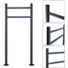 AUFUN Support De Boîte Aux Lettres Sur Pied (Anthracite,120cm)