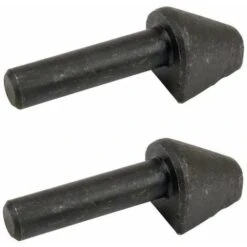 2x Gond Modèle Haut 16mm Tourillon Charnière Volet à Souder Porte Remorque Voiture Camion Hayon Broche