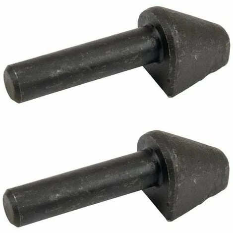 2x Gond Modèle Haut 15mm Tourillon Charnière Volet à Souder Porte Remorque Voiture Camion Hayon Broche