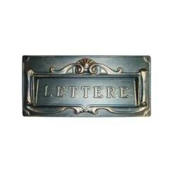 Boîte Aux Lettres Vigor Alu-Zinc Bronze Mm.300X140