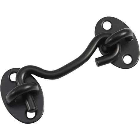 Privacy Hook Eye Buckle, Loquet De Porte En Acier Inoxydable Pour Porte De Grange Serrure De Porte De Grange Chalet Hook Pour Store De Porte Coulissant Armoire De Remise De Grange Salle De Bain 1pc (4