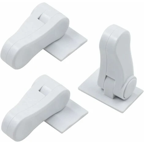 Protecteur De Fenêtre Pour Enfants - Simple Et Pratique - Protège Les Enfants Contre Les Dangers - Convient Pour Portes, Fenêtres, Balcons, Salons, Fours 4pcs – Image 3