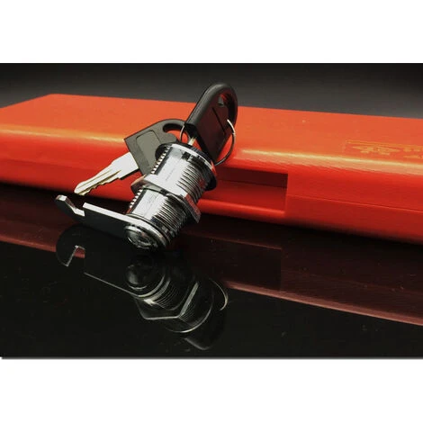 Serrure De Boîte Aux Lettres En Alliage De Zinc 103, Serrure De Boîte à Lettres En Fer-blanc, Serrure De Classeur 30mm Avec Deux Clés, 1pc – Image 5