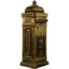 STILISTA Boîte Aux Lettres Antique Sur Pied 102 Cm, Aluminium, Couleur Au Choix, Laiton