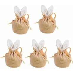 Sacs-Cadeaux De PĂąques Sac Cadeau Avec Oreilles De Lapin Pour Bonbon Anniversaire Sac ColorĂ© Sac De PĂąques Pour PĂąques, FĂȘte D'anniversaire, Mariage Jaune