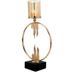 2022 Ornement Modèle Chambre Métal Lumière De Luxe Bougie Décoration Nordique Rétro Chandelier Européen Et Américain Romantique Chandelier Ornement-91343A-2pcs