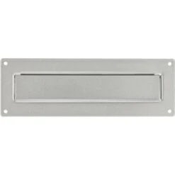 Burg Wächter 32480 PORTA 796 SI Clapet Pour Boîte Aux Lettres Aluminium, Tôle D'acier Argent C306392